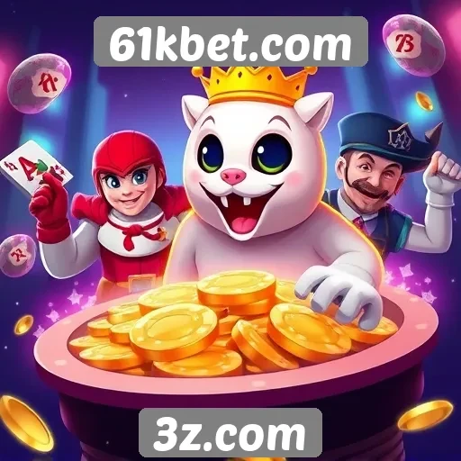 Comparativo de jogos disponíveis no 61kbet.com
